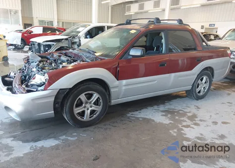 2003 Subaru Baja Sport z USA, uszkodzony, nr VIN 4S4BT62C937115083
